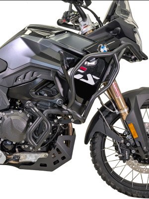 BMW F 900 GS 2024 - APSAUGINIŲ LANKŲ KOMPLEKTAS + ALIUMINIO VARIKLIO APSAUGA